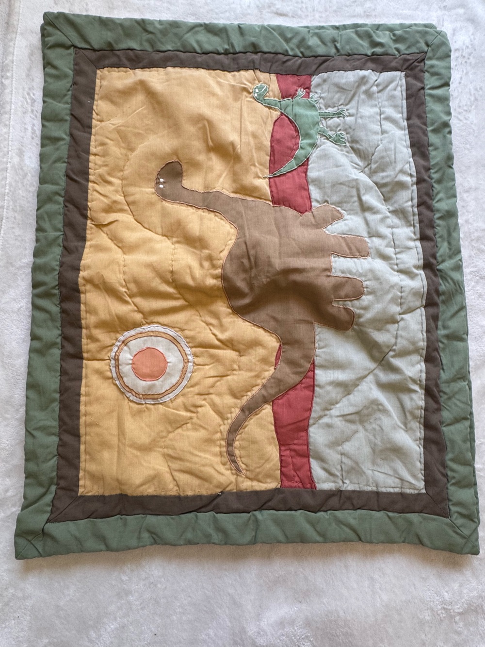 Dinosaurs Embroidered Pillow Shams